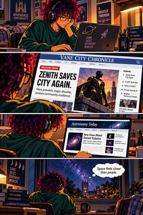 Read The Hero Algorithm: Prism  1 Page 9 in English