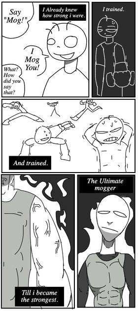 Read The Mogging Chronicles (Joke webcomic)  1 Page 4 in English