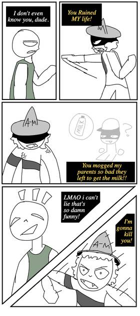 Read The Mogging Chronicles (Joke webcomic)  2 Page 5 in English