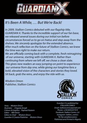 Read Guardian-X #1  1 Page 2 in English