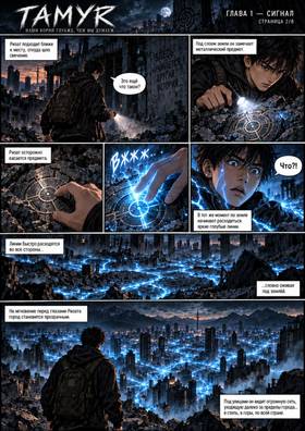 Read TAMYR  1 Page 2 in Russian