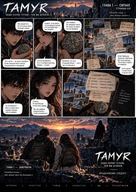 Read TAMYR  1 Page 8 in Russian