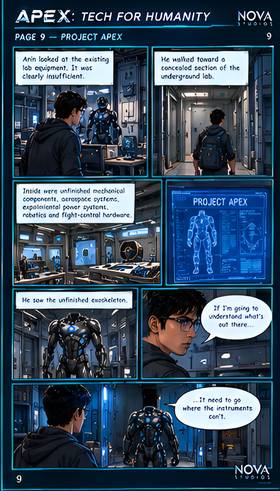 Read INTERSTELLER SAGA  1 Page 9 in English