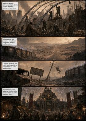 Read LOS GUARDIANES: Subterráneo.   1 Page 3 in Spanish