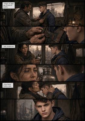 Read LOS GUARDIANES: Subterráneo.   1 Page 4 in Spanish