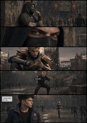 Read LOS GUARDIANES: Subterráneo.   1 Page 8 in Spanish