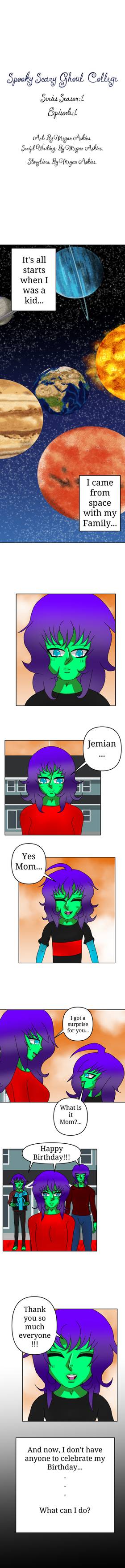 Read Spooky Scary Ghoul College  1 Page 1 in English