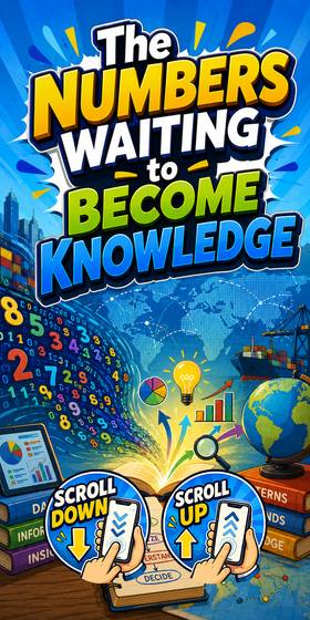 The Numbers Waiting to Become Knowledge