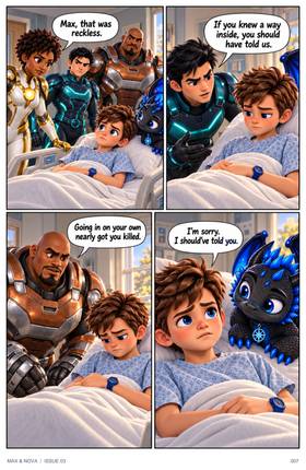 Read Max and Nova  3 Page 8 in English