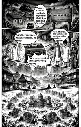 Read Kundan reona: the eighteen keys a supernatural horror manga.  1 Page 9 in English