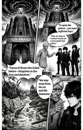 Read Kundan reona: the eighteen keys a supernatural horror manga.  1 Page 10 in English