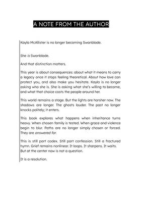 Read SWANBLADE Book Series  2 Page 6 in English