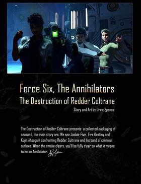 Read Force Six, The Annihilators  1 Page 2 in English