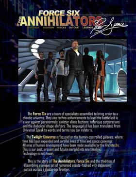 Read Force Six, The Annihilators  1 Page 3 in English