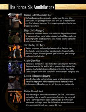 Read Force Six, The Annihilators  1 Page 4 in English