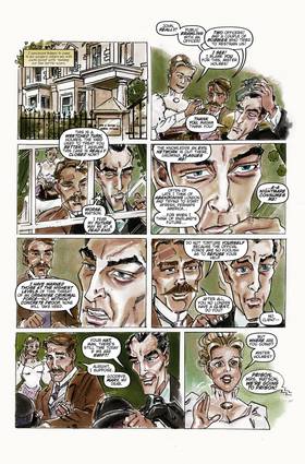 Read Sherlock Holmes Dark Detective: Claws of the Chimera  2 Page 8 in English