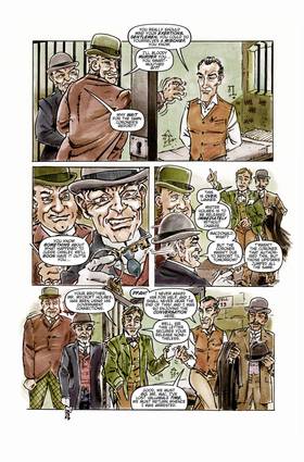 Read Sherlock Holmes Dark Detective: Claws of the Chimera  3 Page 4 in English