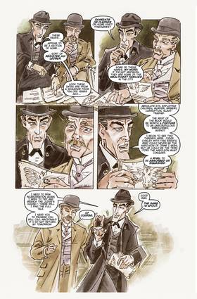 Read Sherlock Holmes Dark Detective: Claws of the Chimera  3 Page 7 in English
