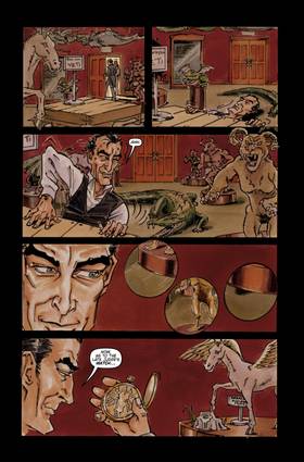 Read Sherlock Holmes Dark Detective: Claws of the Chimera  3 Page 9 in English