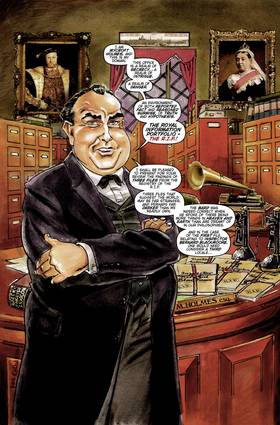 Read Sherlock Holmes Dark Detective: Claws of the Chimera  4 Page 3 in English