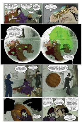 Read Sherlock Holmes Dark Detective: Claws of the Chimera  4 Page 6 in English