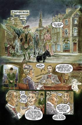 Read Sherlock Holmes Dark Detective: Knights of Frankenstein  1 Page 3 in English