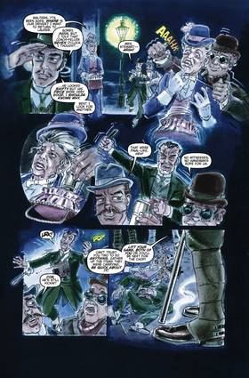 Read Sherlock Holmes Dark Detective: Knights of Frankenstein  1 Page 4 in English