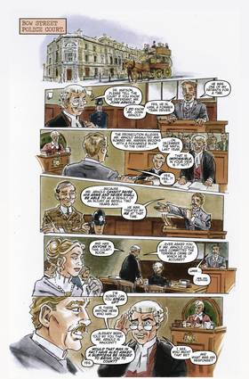 Read Sherlock Holmes Dark Detective: Knights of Frankenstein  1 Page 7 in English
