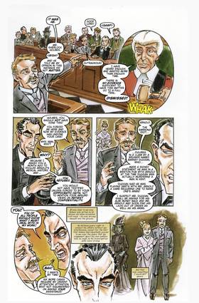 Read Sherlock Holmes Dark Detective: Knights of Frankenstein  1 Page 8 in English
