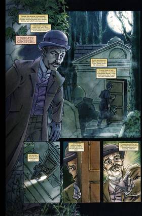 Read Sherlock Holmes Dark Detective: Knights of Frankenstein  1 Page 9 in English