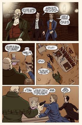 Read Sherlock Holmes Dark Detective: Knights of Frankenstein  5 Page 5 in English