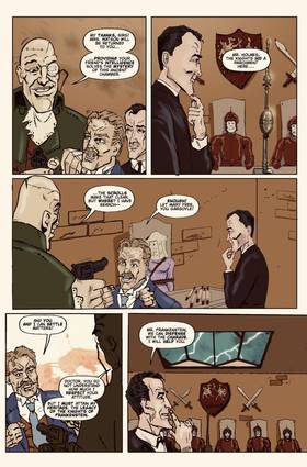Read Sherlock Holmes Dark Detective: Knights of Frankenstein  5 Page 6 in English