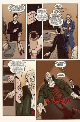 Read Sherlock Holmes Dark Detective: Knights of Frankenstein  5 Page 8 in English