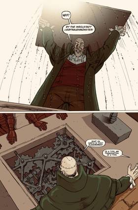 Read Sherlock Holmes Dark Detective: Knights of Frankenstein  5 Page 9 in English