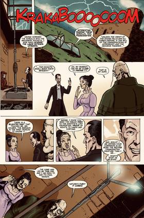 Read Sherlock Holmes Dark Detective: Knights of Frankenstein  5 Page 10 in English