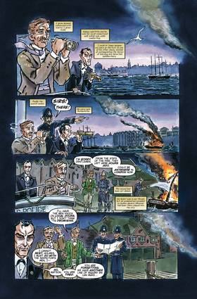 Read Sherlock Holmes Dark Detective: Knights of Frankenstein  4 Page 4 in English