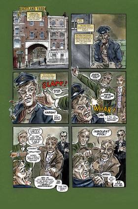 Read Sherlock Holmes Dark Detective: Knights of Frankenstein  4 Page 5 in English