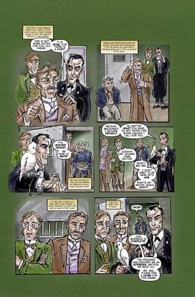 Read Sherlock Holmes Dark Detective: Knights of Frankenstein  4 Page 6 in English