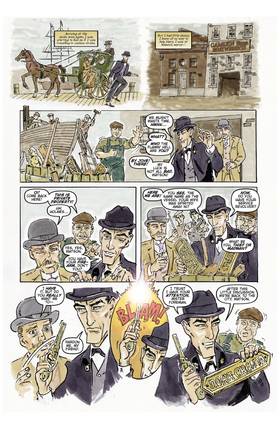 Read Sherlock Holmes Dark Detective: Knights of Frankenstein  4 Page 8 in English