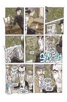 Read Sherlock Holmes Dark Detective: Knights of Frankenstein  4 Page 10 in English