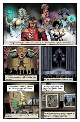 Read Hellstones #0: Echoes Across Eternity  1 Page 4 in English