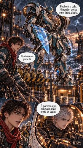 Read Neon Soul: Era dos Mechas  1 Page 9 in Portugese