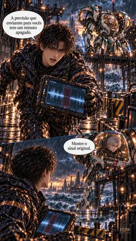Read Neon Soul: Era dos Mechas  1 Page 10 in Portugese