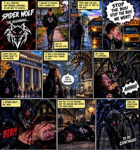 Read Spider Wolf  1 Page 1 in English