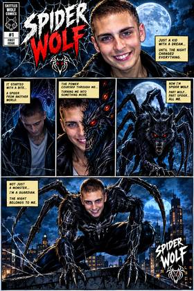 Read Spider Wolf  1 Page 3 in English