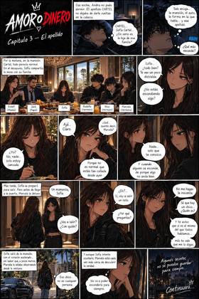Read Amor o Dinero  3 Page 1 in Spanish