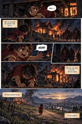 Read Kai Dragon-The Origin Story [SuperCard]  1 Page 3 in English