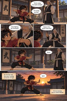 Read Kai Dragon-The Origin Story [SuperCard]  1 Page 6 in English