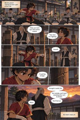 Read Kai Dragon-The Origin Story [SuperCard]  1 Page 9 in English