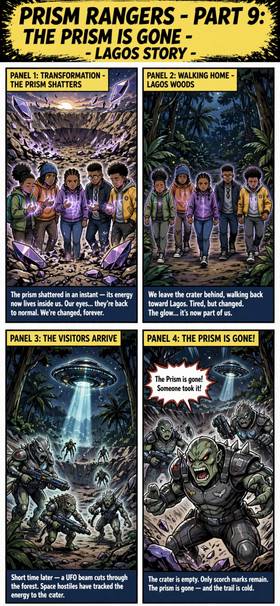 Read Prism rangers   1 Page 9 in English